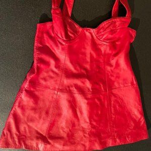 🚫 Sold 🚫 Lot of 3 Custom Made Leather mini dresses, size XL, no rips or tears.